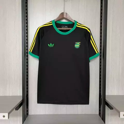 Camisa Jamaica Black 24/25 Torcedor Adidas Masculino - Preto