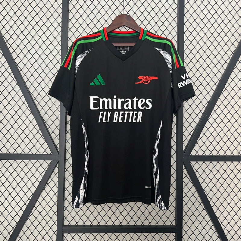 Camisa Arsenal 24/25 Away - Torcedor Adidas Masculina - Preto