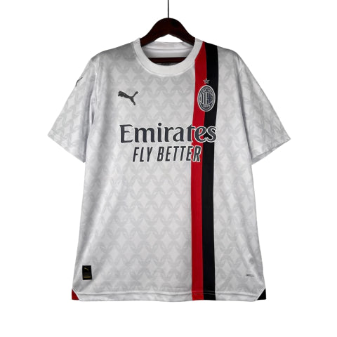 Camisa AC Milan II 23/24 - Torcedor Puma Masculina - Branca