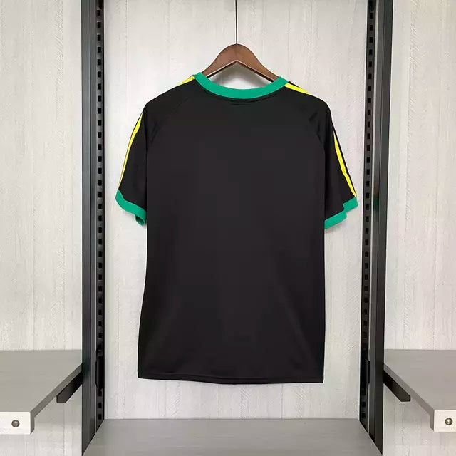 Camisa Jamaica Black 24/25 Torcedor Adidas Masculino - Preto