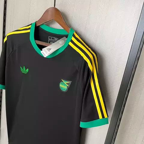 Camisa Jamaica Black 24/25 Torcedor Adidas Masculino - Preto