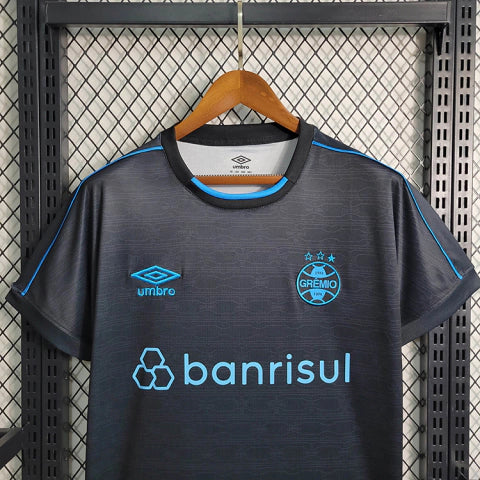 Camisa Grêmio II Away 23/24 - Torcedor Umbro Masculina - Preta