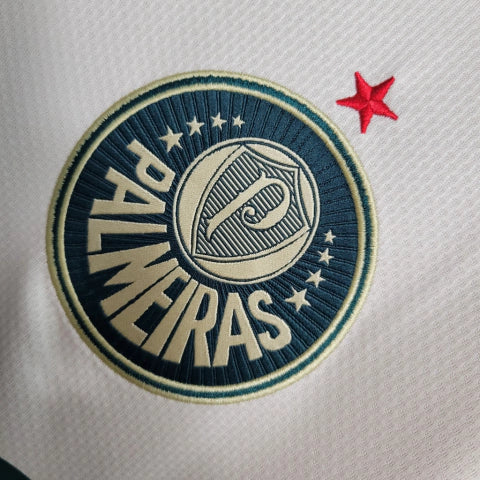 Camisa Palmeiras 21/22 Torcedor Masculina - Dourada com detalhes em verde