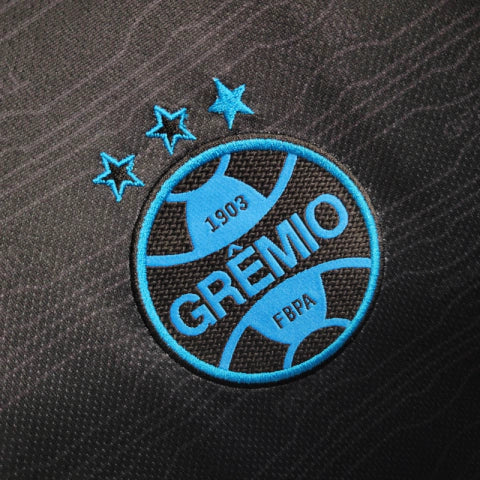 Camisa Grêmio II Away 23/24 - Torcedor Umbro Masculina - Preta