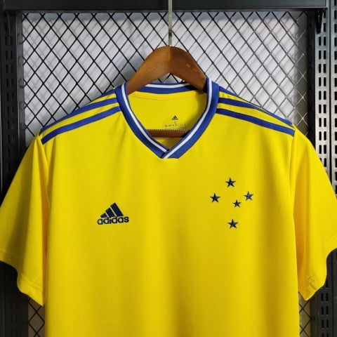 Camisa Cruzeiro III 22/23 Torcedor Adidas Masculina - Amarela