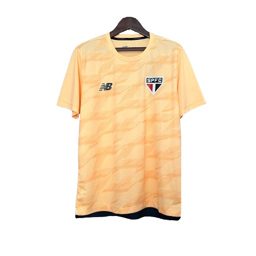 Camisa São Paulo 24/25 s/n° Treino New Balance Masculina - Laranja