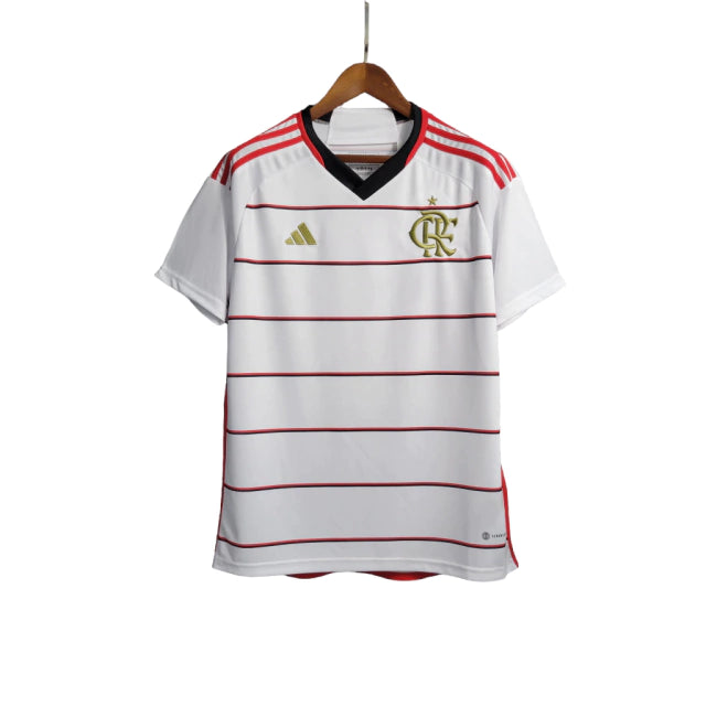 Camisa Flamengo II 23/24 - Torcedor Adidas Masculina - Branco