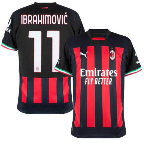 Camisa AC Milan I 22/23 - Torcedor Puma Masculina - Vermelha